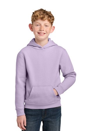 Port & Co Youth Easy Fleece Pullover Hooded Sweatshirt PC68YH - Image 10