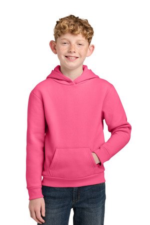 Port & Co Youth Easy Fleece Pullover Hooded Sweatshirt PC68YH - Image 13