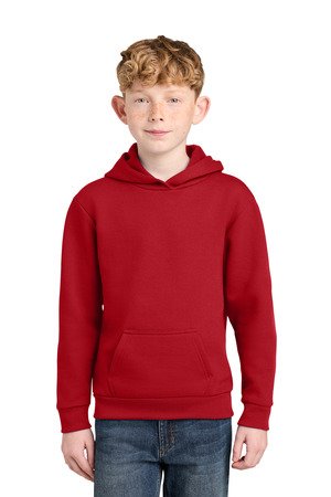 Port & Co Youth Easy Fleece Pullover Hooded Sweatshirt PC68YH - Image 7