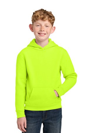 Port & Co Youth Easy Fleece Pullover Hooded Sweatshirt PC68YH - Image 4