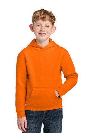 Port & Co Youth Easy Fleece Pullover Hooded Sweatshirt PC68YH - Image 5