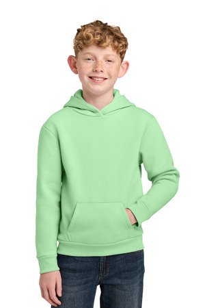 Port & Co Youth Easy Fleece Pullover Hooded Sweatshirt PC68YH - Image 6