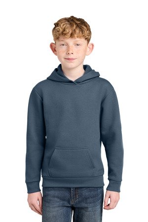 Port & Co Youth Easy Fleece Pullover Hooded Sweatshirt PC68YH - Image 26