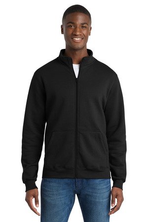 Port & Co Core Fleece Cadet Full-Zip Sweatshirt PC78FZ - Image 5