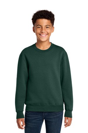 Port & Co Youth Core Fleece Crewneck Sweatshirt PC78Y - Image 5