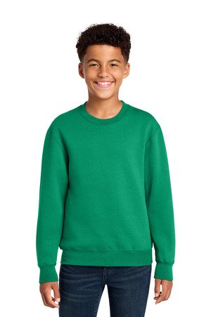 Port & Co Youth Core Fleece Crewneck Sweatshirt PC78Y - Image 8