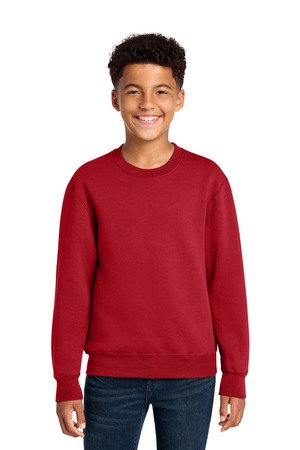 Port & Co Youth Core Fleece Crewneck Sweatshirt PC78Y - Image 12