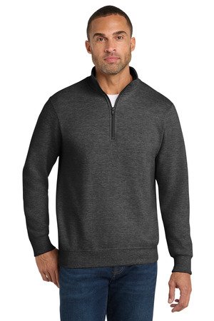 Port & Co Fan Favorite Fleece 1/4-Zip Pullover Sweatshirt. PC850Q - Image 7