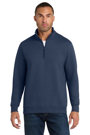 Port & Co Fan Favorite Fleece 1/4-Zip Pullover Sweatshirt. PC850Q - Image 5