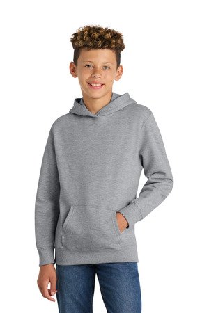 Port & Co Youth Fan Favorite Fleece Pullover Hooded Sweatshirt. PC850YH - Image 2