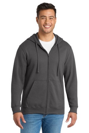 Port & Co Fan Favorite Fleece Full-Zip Hooded Sweatshirt. PC850ZH - Image 4
