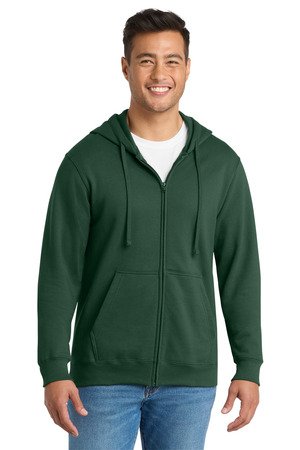 Port & Co Fan Favorite Fleece Full-Zip Hooded Sweatshirt. PC850ZH - Image 5