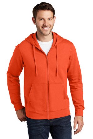 Port & Co Fan Favorite Fleece Full-Zip Hooded Sweatshirt. PC850ZH - Image 7