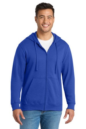 Port & Co Fan Favorite Fleece Full-Zip Hooded Sweatshirt. PC850ZH - Image 11