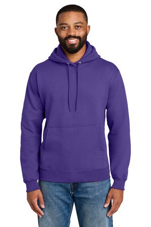 Port & Co Essential Fleece Pullover Hooded Sweatshirt. PC90H - Image 8
