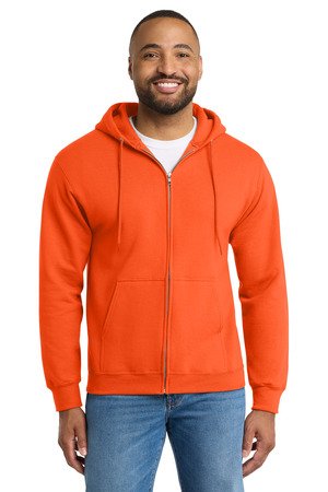 Port & Co Essential Fleece Full-Zip Hooded Sweatshirt. PC90ZH - Image 7