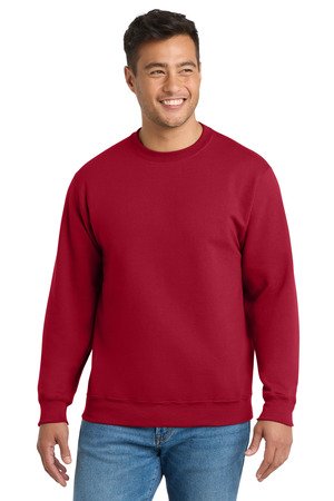 Port & Co Essential Fleece Crewneck Sweatshirt. PC90 - Image 4