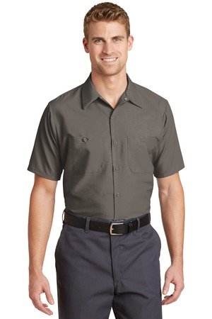 Red Kap Short Sleeve Industrial Work Shirt. SP24 - Image 9