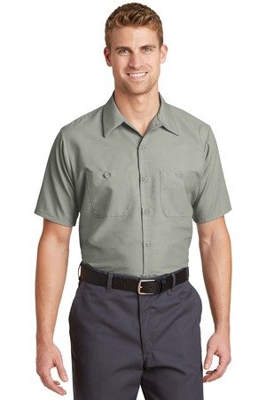 Red Kap Short Sleeve Industrial Work Shirt. SP24 - Image 4