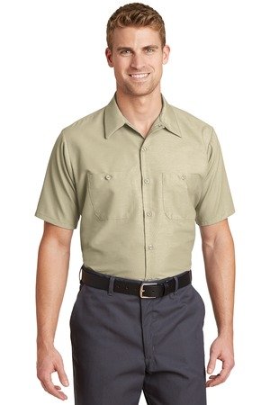 Red Kap Short Sleeve Industrial Work Shirt. SP24 - Image 6