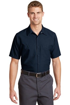 Red Kap Short Sleeve Industrial Work Shirt. SP24 - Image 2