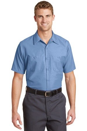 Red Kap Short Sleeve Industrial Work Shirt. SP24 - Image 5