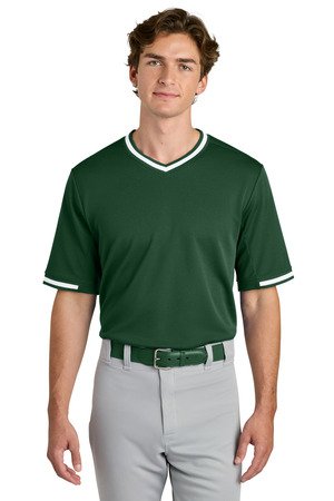 Sport-Tek Tough Mesh V-Neck Baseball Jersey ST221 - Image 2