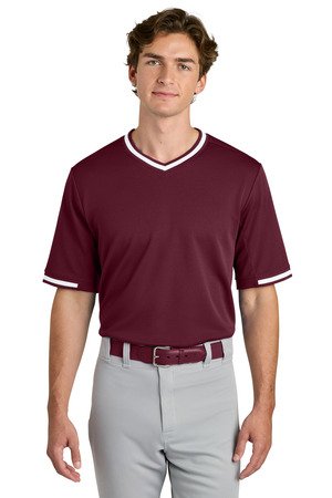 Sport-Tek Tough Mesh V-Neck Baseball Jersey ST221 - Image 3