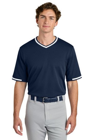 Sport-Tek Tough Mesh V-Neck Baseball Jersey ST221 - Image 5