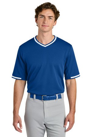 Sport-Tek Tough Mesh V-Neck Baseball Jersey ST221 - Image 7