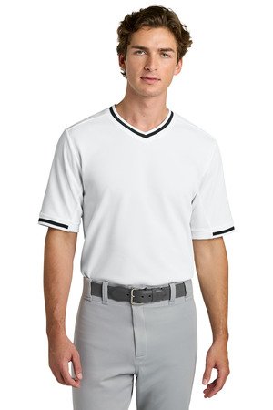 Sport-Tek Tough Mesh V-Neck Baseball Jersey ST221 - Image 8