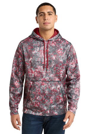 Sport-Tek Sport-Wick Mineral Freeze Fleece Hooded Pullover. ST230 - Image 2
