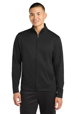 Sport-Tek Sport-Wick Fleece Full-Zip Jacket. ST241
