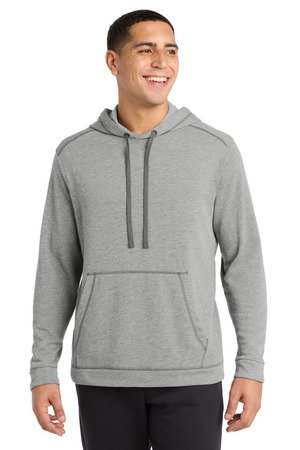 Sport-Tek PosiCharge Tri-Blend Wicking Fleece Hooded Pullover. ST296 - Image 3