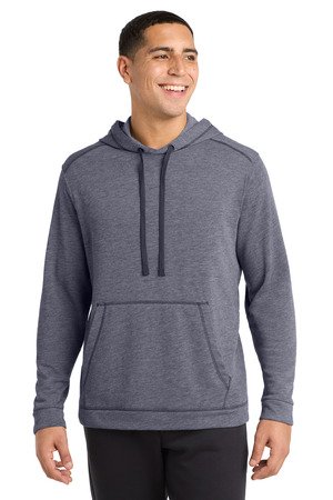 Sport-Tek PosiCharge Tri-Blend Wicking Fleece Hooded Pullover. ST296 - Image 4