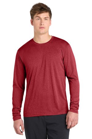 Sport-Tek Long Sleeve Heather Contender Tee. ST360LS - Image 5