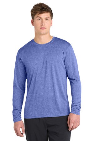 Sport-Tek Long Sleeve Heather Contender Tee. ST360LS - Image 3