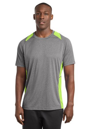 Sport-Tek Heather Colorblock Contender Tee. ST361 - Image 11