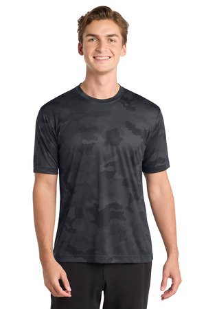 Sport-Tek CamoHex Tee. ST370 - Image 2