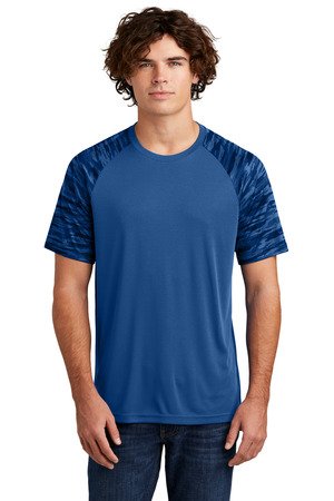 Sport-Tek Drift Camo Colorblock Tee ST376 - Image 7