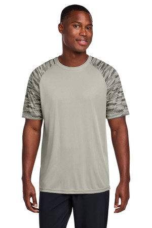 Sport-Tek Drift Camo Colorblock Tee ST376 - Image 3