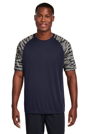 Sport-Tek Drift Camo Colorblock Tee ST376 - Image 4