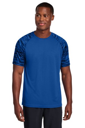 Sport-Tek Drift Camo Colorblock Tee ST376 - Image 5