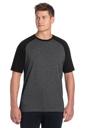 Sport-Tek PosiCharge Tri-Blend Wicking Raglan Tee. ST400 - Image 11