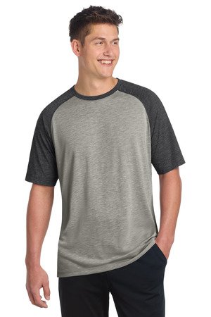 Sport-Tek PosiCharge Tri-Blend Wicking Raglan Tee. ST400 - Image 12