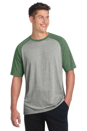 Sport-Tek PosiCharge Tri-Blend Wicking Raglan Tee. ST400 - Image 13