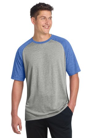 Sport-Tek PosiCharge Tri-Blend Wicking Raglan Tee. ST400 - Image 16