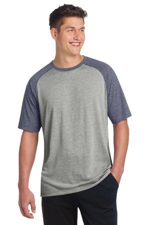 Sport-Tek PosiCharge Tri-Blend Wicking Raglan Tee. ST400 - Image 14