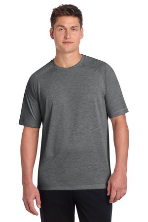 Sport-Tek PosiCharge Tri-Blend Wicking Raglan Tee. ST400