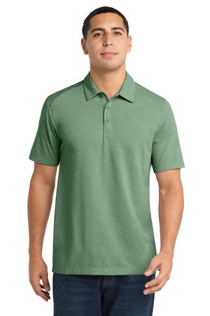 Sport-Tek PosiCharge Tri-Blend Wicking Polo. ST405 - Image 3